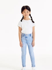 Bright Blue Denim Regular Length Jeggings (3-16yrs) - Image 1 of 1