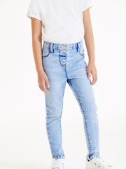 Leuchtendes Jeansblau - Jeggings (3–16 Jahre) - Bild 2 von 6