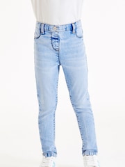 Leuchtendes Jeansblau - Jeggings (3–16 Jahre) - Bild 3 von 6