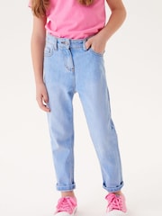 Light Bright Blue Mom Jeans (3-16yrs) - Image 1 of 4
