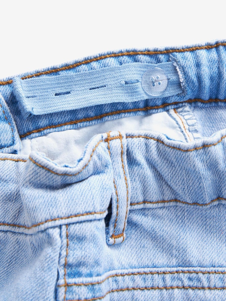 Light Bright Blue Mom Jeans (3-16yrs) - Image 4 of 4