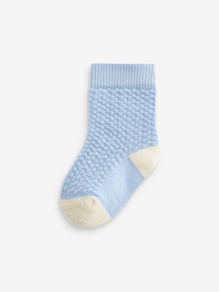 Blau/Braun - Babysocken im 5er-Pack (0 M.–2 J.) - Bild 2 von 6 Blau/Braun - Babysocken im 5er-Pack (0 M.–2 J.) - Bild 2 von 6