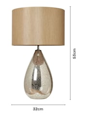 BHS Gold Renley Table Lamp - Image 4 of 7
