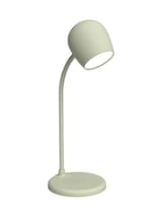 Kreafunk Dusty Olive Ellie Lamp Wireless Charger & Bluetooth Speaker - Image 2 of 3