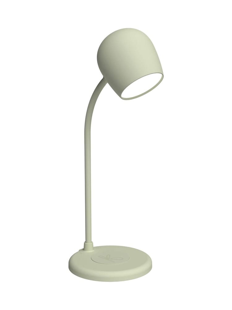 Kreafunk Dusty Olive Ellie Lamp Wireless Charger & Bluetooth Speaker - Image 2 of 3 Kreafunk Dusty Olive Ellie Lamp Wireless Charger & Bluetooth Speaker - Image 2 of 3