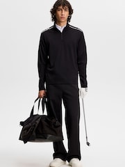 J.Lindeberg Leon Golf Midlayer-T-Shirt mit Viertelreißverschluss - Bild 3 von 4