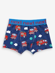 Red/Blue Emergency Vehicles Trunks 7 Pack (1.5-16yrs) - Image 2 of 9