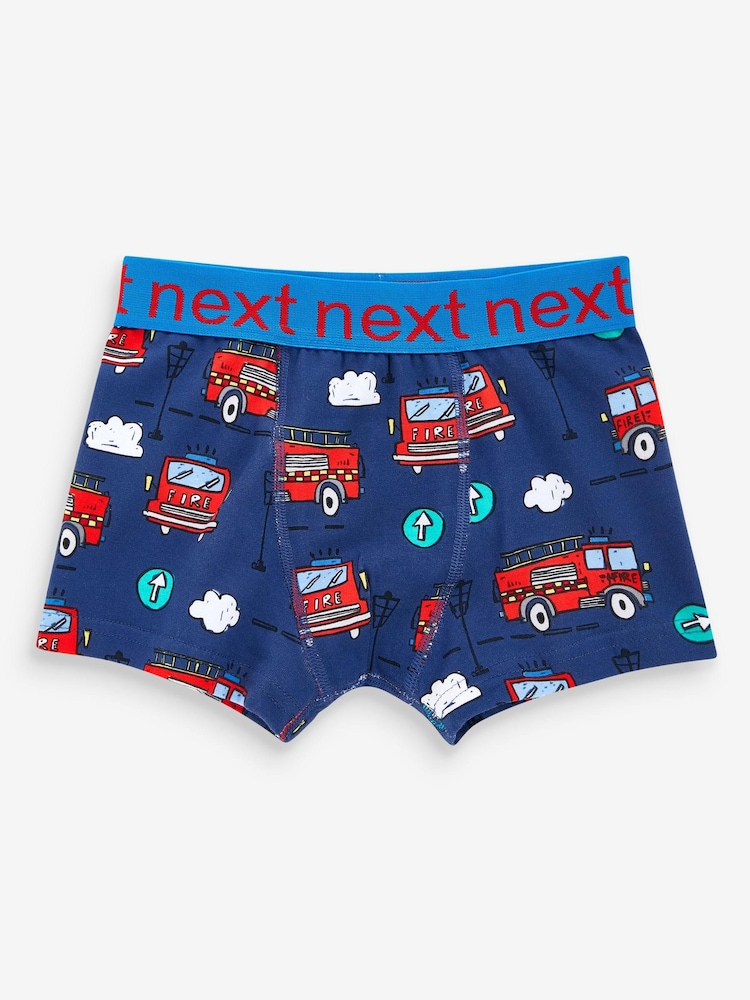 Красный/синий с автомобилями экстренной службы - Багажники 7 Pack (1.5-16лет) - Изображение 2 из 9 Красный/синий с автомобилями экстренной службы - Багажники 7 Pack (1.5-16лет) - Изображение 2 из 9