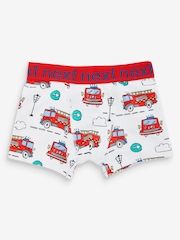 Red/Blue Emergency Vehicles Trunks 7 Pack (1.5-16yrs) - Image 3 of 9