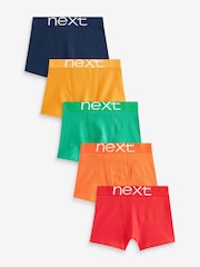 Multi Bright Trunks 5 Pack (2-16yrs) - Image 1 of 8