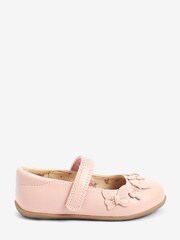 Pink Standard Fit (F) Butterfly Mary Jane Shoes - Image 1 of 5