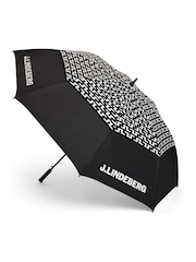 J.Lindeberg Black Barrie Golf Umbrella - Image 1 of 3