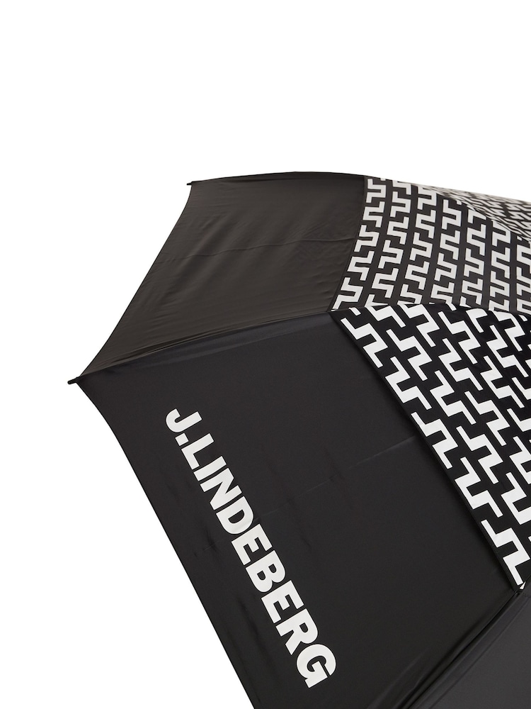 J.Lindeberg Black Barrie Golf Umbrella - Image 3 of 3 J.Lindeberg Black Barrie Golf Umbrella - Image 3 of 3