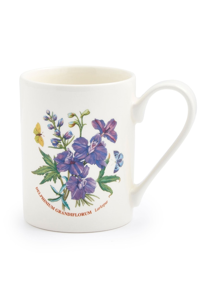 Portmeirion Multi Botanic Garden Set of 6 Coffee Mugs 10oz Larkspur - Image 2 of 2 Portmeirion Multi Botanic Garden Set of 6 Coffee Mugs 10oz Larkspur - Image 2 of 2