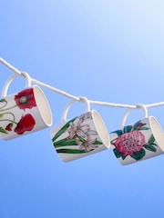 Portmeirion Multi Botanic Garden Set of 6 Bloom Coffee Mugs - Image 3 of 4