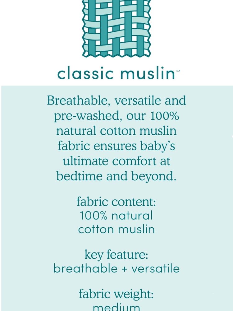 White aden + anais™ Disney Baby Winnie In The Woods Large 100% Cotton Muslin Blankets 3 Pack - Image 6 of 6