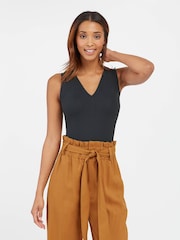 SPANX® Black Suit Yourself V-Neck Tank Smoothing Bodysuit - Image 3 of 3