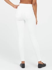 SPANX® White Clean Denim Ankle Length Skinny Jeans - Image 2 of 4