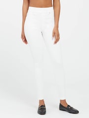 SPANX® White Clean Denim Ankle Length Skinny Jeans - Image 4 of 4