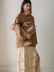 Mango Brown Shoulder Bag - Image 4 of 5