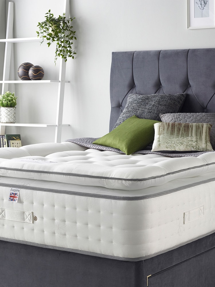 Aspire Furniture Pocket 1000 Memory Pillowtop Mattress - Image 1 of 4