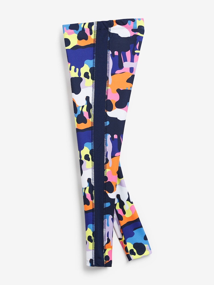 Marineblauw met camouflageprint - Sportlegging (3-16 jr) - Image 3 of 4