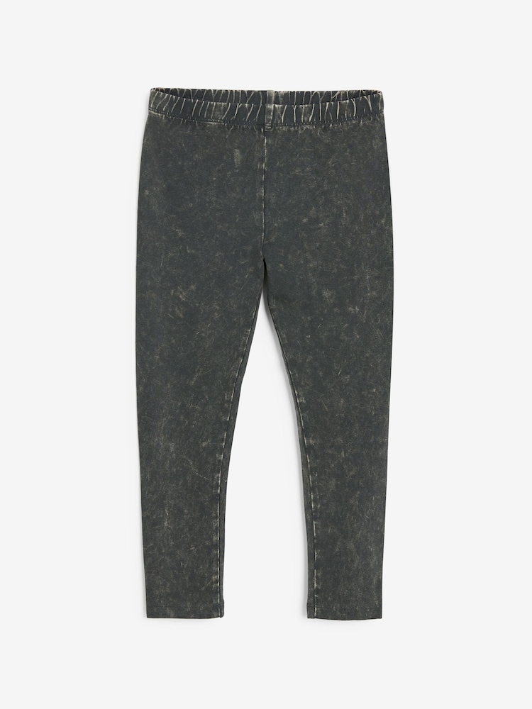 Charcoal Grey Denim Leggings (3-16yrs) - Image 1 of 3