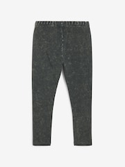 Charcoal Grey Denim Leggings (3-16yrs) - Image 2 of 3