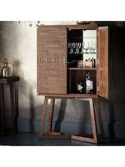Gallery Home Brown Norfolk Brown Drinks Cabinet - Image 2 of 3