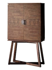 Gallery Home Brown Norfolk Brown Drinks Cabinet - Image 3 of 3