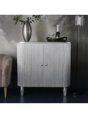 Gallery Home Silver Ohio Drinks Cabinet - Image 1 of 3