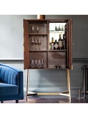 Gallery Home Brown Buffalo Drinks Cabinet - Image 2 of 3