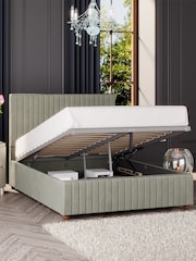 Laurence Llewelyn-Bowen Duck Egg Blue Estella End Lift Ottoman Storage Bed - Image 2 of 5