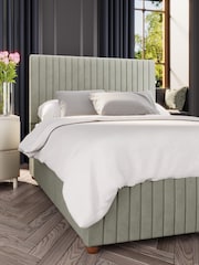 Laurence Llewelyn-Bowen Duck Egg Blue Estella End Lift Ottoman Storage Bed - Image 3 of 5