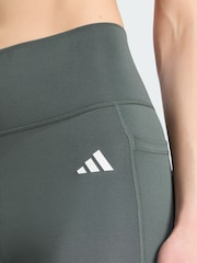 adidas Optimé Essentials Stash Pocket 7-Inch Short Leggings - תמונה 3 מתוך 5