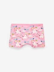 Pink/Orange/Lilac Character Shorts 5 Pack (2-16yrs) - Image 7 of 8