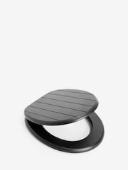 Black Malvern Antibacterial Toilet Seat - Image 3 of 3