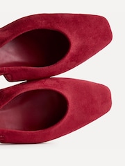 Linzi Red Aire Slingback Court Heels - Image 5 of 5