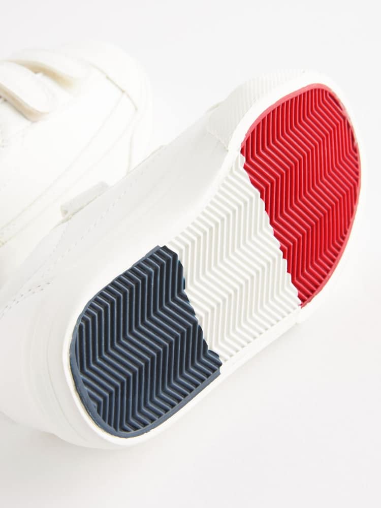 White Extra Wide Fit (H) Strap Touch Fastening Shoes - Image 8 of 8 White Extra Wide Fit (H) Strap Touch Fastening Shoes - Image 8 of 8