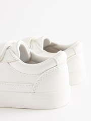 White Narrow Fit (E) Strap Touch Fastening Shoes - Image 4 of 5