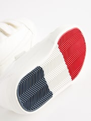 White Narrow Fit (E) Strap Touch Fastening Shoes - Image 5 of 5