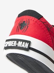 Red Spiderman Marvel Standard Fit (F) Strap Touch Fastening Shoes - Image 4 of 5