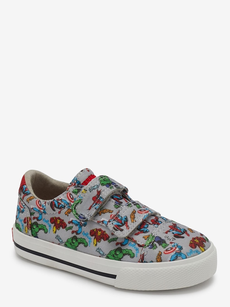 Marvel Avengers Grau - Schuhe mit Klettverschluss - Bild 2 von 4 Marvel Avengers Grau - Schuhe mit Klettverschluss - Bild 2 von 4