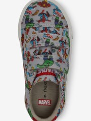Marvel Avengers Grey Wide Fit (G) Strap Touch Fastening Shoes - Image 3 of 4
