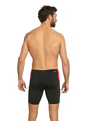 Zoggs Black Eaton 39cm Mid Jammer ECOLAST+ Swimsuit - Image 2 of 6