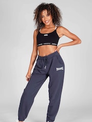 Gris - Oversized Womens Pocket Cuffed Joggers - Imagen 1 de 6