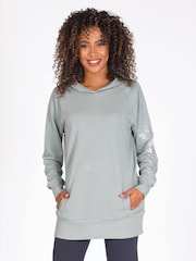 Grijs-groen - Pineapple lange hoodie voor dames - Image 1 of 1