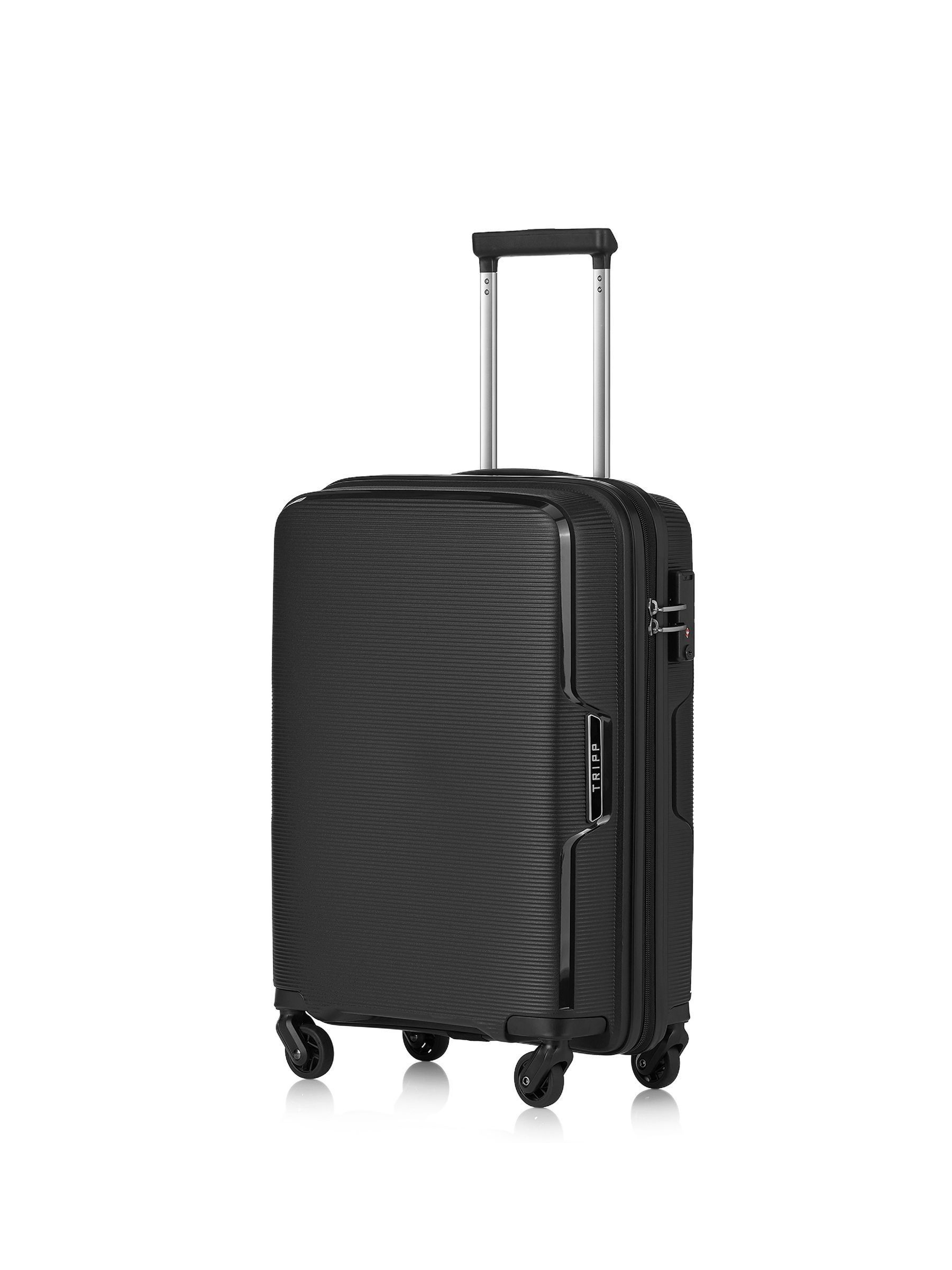 Buy Tripp Black Escape Cabin 4 Wheel Suitcase 55cm from the Next UK online shop