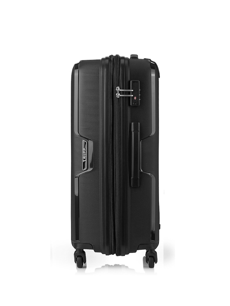 Zwart - Tripp Medium Escape 4 Wheel Expandable Suitcase - Image 3 of 5
