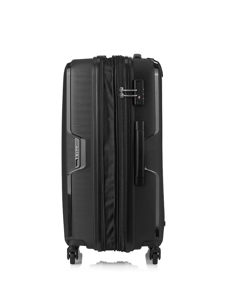 Zwart - Tripp Medium Escape 4 Wheel Expandable Suitcase - Image 4 of 5